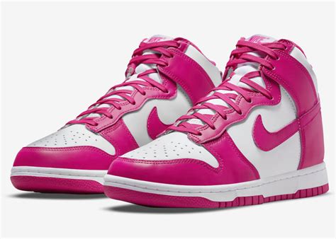 nike dunks high pink|nike dunks hot pink.